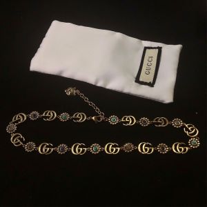 Gucci Double G Daisy Necklace In Gold