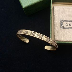 Gucci Double G Three-Dimensional Stripes Bracelet In Gold