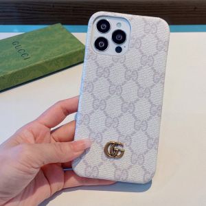 Gucci Ophidia iPhone Case with Double G In GG Supreme Canvas White