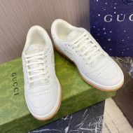 Gucci Mac80 Sneakers Unisex Leather White/Brown