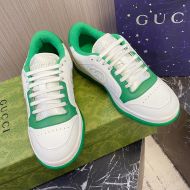 Gucci Mac80 Sneakers Unisex Leather White/Green