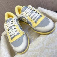 Gucci Mac80 Sneakers Unisex Leather White/Yellow